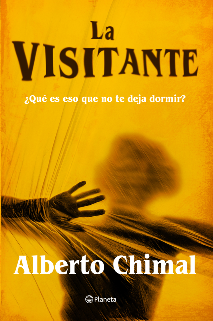 Portada de la novela La visitante, de Alberto Chimal